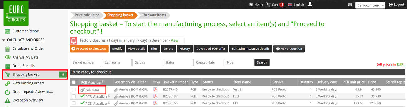 Shopping-basket-Add-data