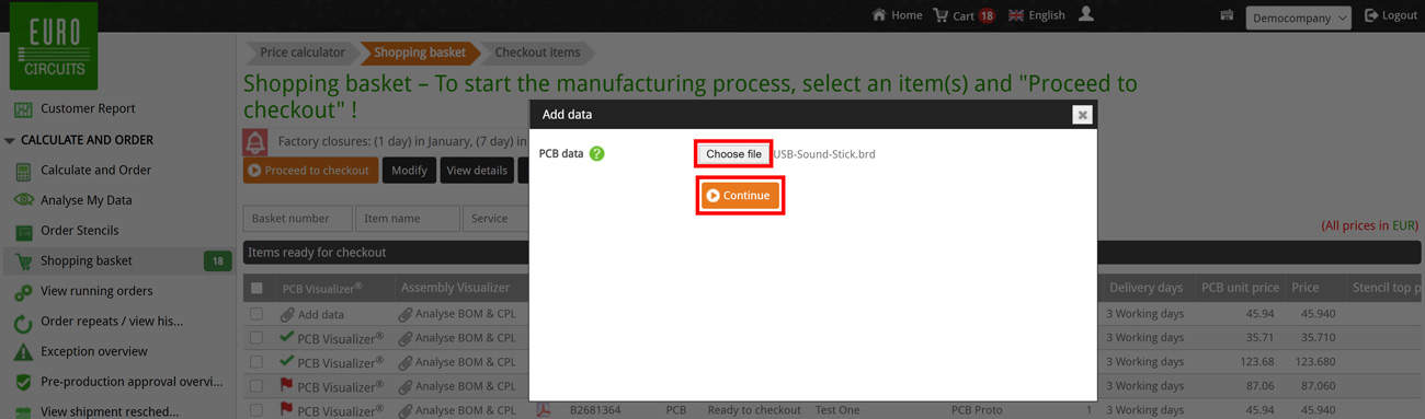 Shopping-basket-Search-and-Select