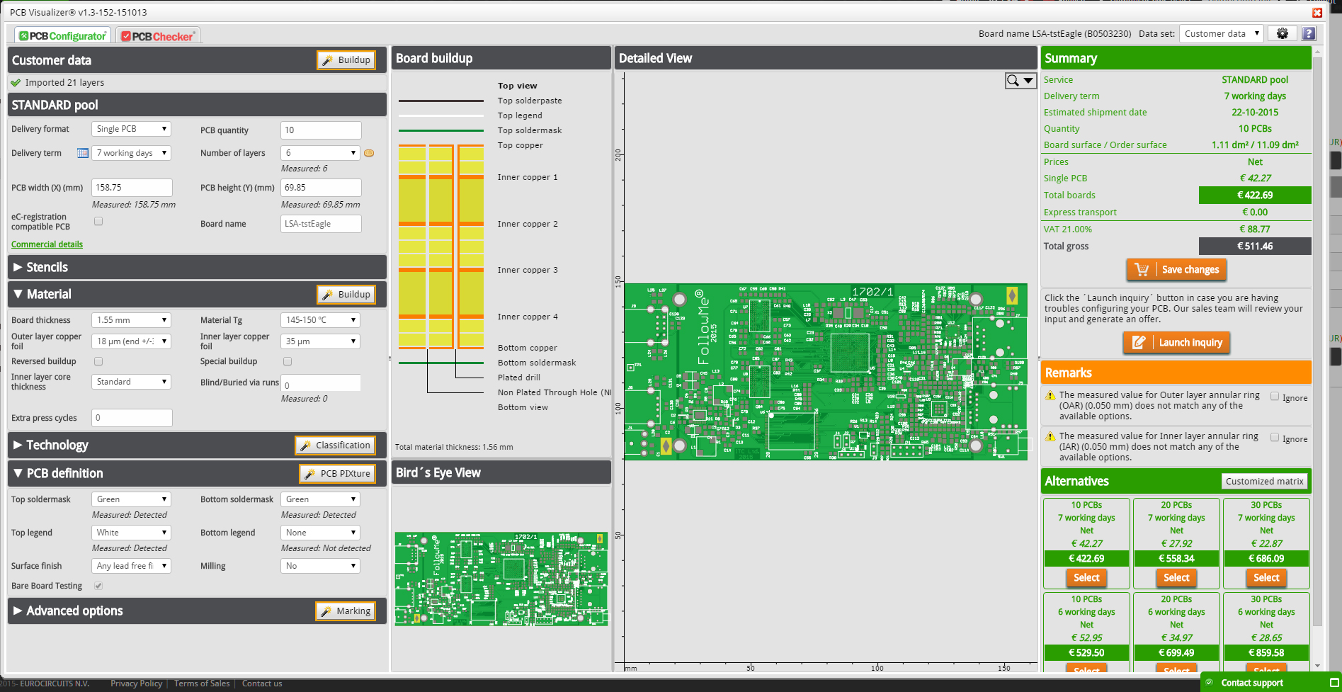 PCB visualizer